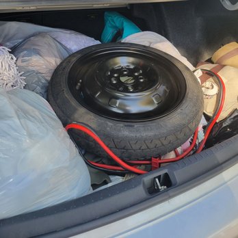 Figueroa's Tires - Not sure if you knew but there is a tire spare compartment under all the clothes I was gonna donate. - Tires Near Me - Atascadero, California Figueroa's Tires - Not sure if you knew but there is a tire spare compartment under all the clothes I was gonna donate. - Tires Near Me - Atascadero, California