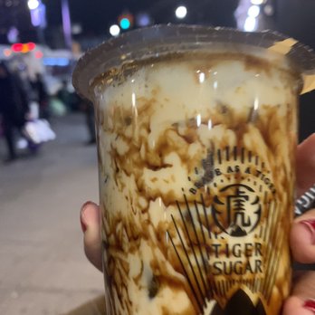 Tiger Sugar - Brown sugar boba - Bubble Tea Near Me - Flushing, New York Tiger Sugar - Brown sugar boba - Bubble Tea Near Me - Flushing, New York