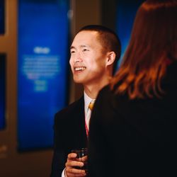 Krisandra Evans Photography - Thinking about how great Calvin Johnson was at Georgia Tech. Photo from our holiday party at the College Football Hall of Fame.