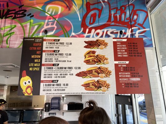 Menu photo 4 Dave's Hot Chicken Tustin, CA