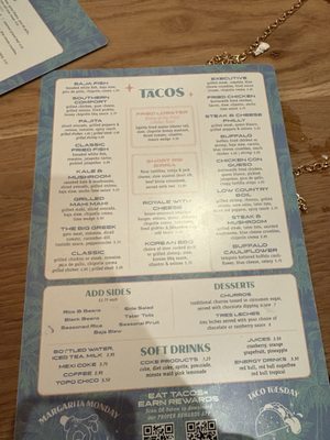 Menu photo 1 Tin Lizzy's Cantina Atlanta, GA Menu photo 1 Tin Lizzy's Cantina Atlanta, GA