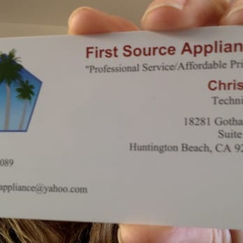 First source Appliance Repair - Chris at First Source Appliance (aka CJ's appliance) saved us a ton of money by fixing our built in refrigerator! - Appliances & Repair Near Me First source Appliance Repair - Chris at First Source Appliance (aka CJ's appliance) saved us a ton of money by fixing our built in refrigerator! - Appliances & Repair Near Me