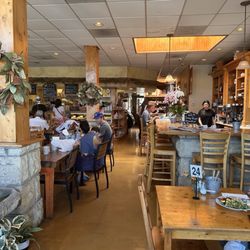Savoy Cafe & Deli - Inside seating.
