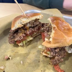 Buffalo Wild Wings - All-American Hamburger.