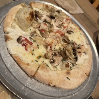Monkeypod Kitchen by Merriman - Bourgeois Pizza ($32) - New American Near Me - Kihei, Hawaii Monkeypod Kitchen by Merriman - Bourgeois Pizza ($32) - New American Near Me - Kihei, Hawaii