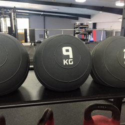 Fitness First Bayside - Dead balls in 6, 9, and 12 Kg. Image credit: Fitness First Bayside
