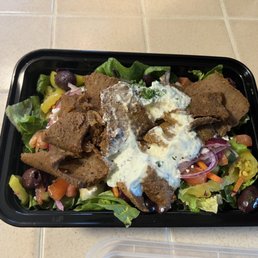 Gyro Greek Salad