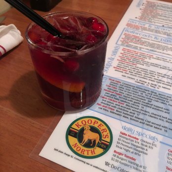 Kooper's North - Sangria Mule - Burgers Near Me - Lutherville, Maryland Kooper's North - Sangria Mule - Burgers Near Me - Lutherville, Maryland