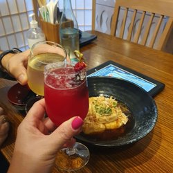 Kokoroya - Valentine's Day 2021 with drinks and agadashi tofu