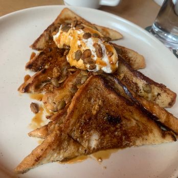 Carpenters Hall - French toast - New American Near Me - Austin, Texas Carpenters Hall - French toast - New American Near Me - Austin, Texas