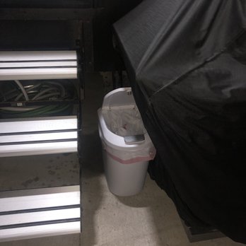 Central City KOA - Garbage can for dog waste - Campgrounds Near Me