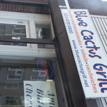 Blue Cactus Grill - Front of Blue C actus - Cheesesteaks Near Me - Norwalk, Connecticut