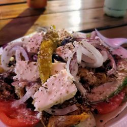 Cal's Pizza - grilled chicken salad... very tasty