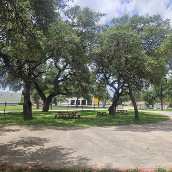 Los Viejones - View from in front of the truck. Lots of shady seating! - Mexican Near Me - San Antonio, Texas Los Viejones - View from in front of the truck. Lots of shady seating! - Mexican Near Me - San Antonio, Texas