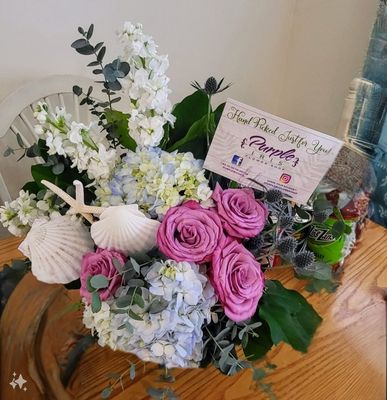 Purple Iris Flower Shop