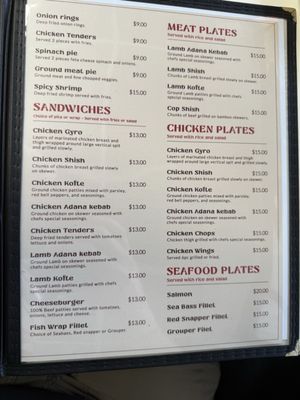 Menu photo 8 Mangal Turkish Grill Clearwater, FL Menu photo 8 Mangal Turkish Grill Clearwater, FL