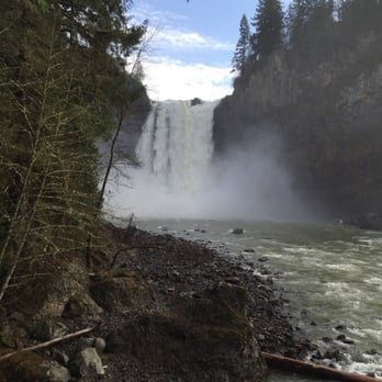 Snoqualmie Falls - Lower viewpoint. - Parks Near Me - Snoqualmie, Washington