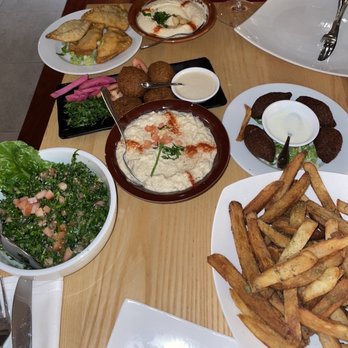 Yara - Yara Fries, Tabouli Salad, Hummus, Sambosik cheese, Kibbe B Laban, Falafel, Babaghanouj - Lebanese Near Me - New York, New York
