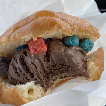 Novel Ice Cream - Chocolate donut melt - Desserts Near Me - Phoenix, Arizona Novel Ice Cream - Chocolate donut melt - Desserts Near Me - Phoenix, Arizona