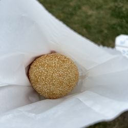 King Bakery 好日子餅家 - Fried sesame ball with red bean-filled rice cake