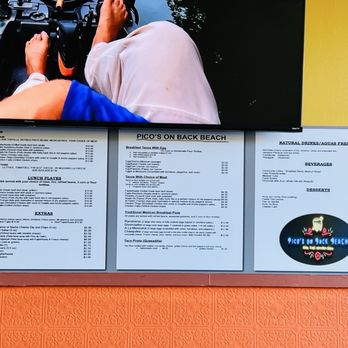 Picos - Menu - Mexican Near Me - Panama City beach, Florida