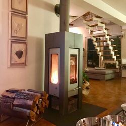 Bed & Breakfast Cologne - Bed & Breakfast Cologne Filzengraben - Kaminfeuer