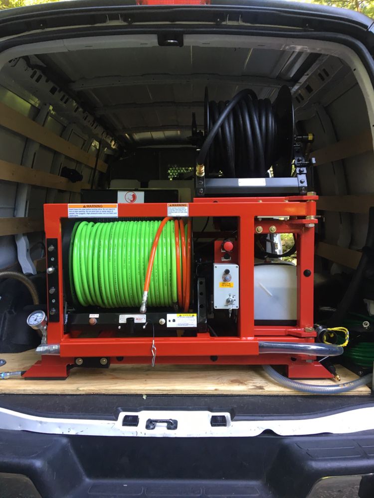 Slide of Drain Away Sewer Service