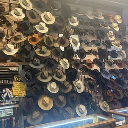 Tons of beautiful hats