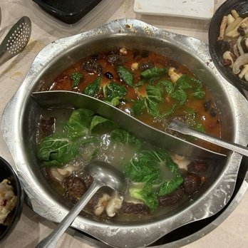 Hot Pot Hot Pot - Spicy and Non Spicy Soup Base - Chinese Near Me - Monterey Park, California
