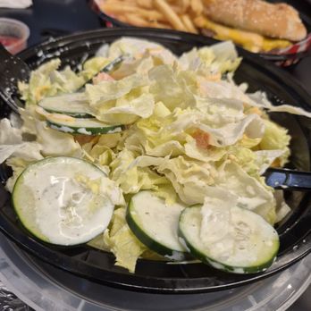 Needles Smashed Burgers - Monster tossed salad - Burgers Near Me - Needles, California Needles Smashed Burgers - Monster tossed salad - Burgers Near Me - Needles, California