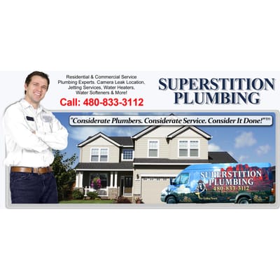 Superstition Plumbing & Leak Location Logo