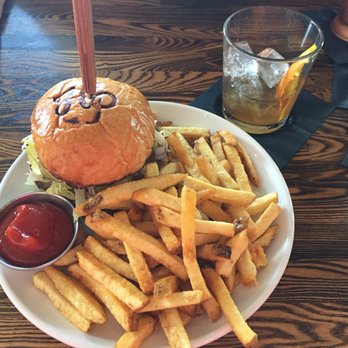 Hundred Proof - HP Old Fashioned and HP Burger - yum! - San Diego, CA