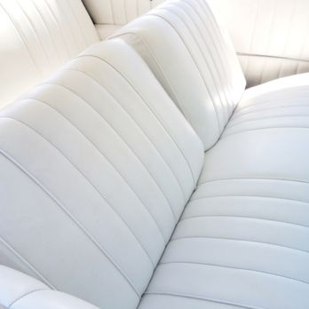 Details Mobile Auto Detailing - Clean white leather interior - Auto Detailing Near Me
