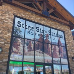Stage Stop Station - Outside Entrance- they're also called Route 12 Grill!