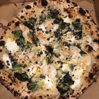 3 Sons Brewing - Gulf shrimp pizza - Breweries Near Me - Dania Beach, Florida