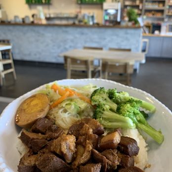 Ms Tea's Bento & Sushi - Pork Stew Rice Bowl - Sushi Bars Near Me - Union Park, Florida