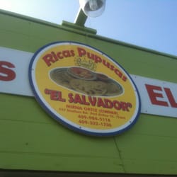 Ricas Pupusa El Salvador - Front sign