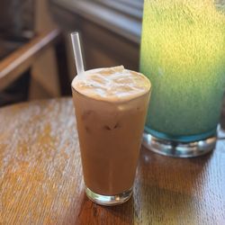 Cerulean Blue Coffee House - Roasted Caramel Latte (iced)
