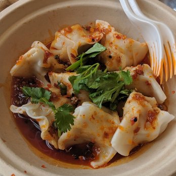 The Dumpling Lady - Shrimp and chicken dumplings - Szechuan Near Me - Charlotte, North Carolina The Dumpling Lady - Shrimp and chicken dumplings - Szechuan Near Me - Charlotte, North Carolina