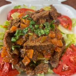 Mofongo Relleno De Churrasco