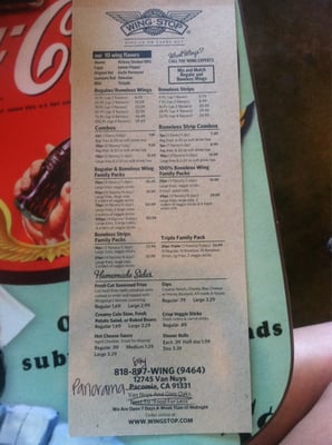 Menu photo 4 Wingstop Panorama City, CA Menu photo 4 Wingstop Panorama City, CA