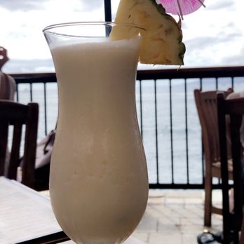 Kimo's Maui - Pina Colada - Seafood Near Me - Lahaina, Hawaii Kimo's Maui - Pina Colada - Seafood Near Me - Lahaina, Hawaii