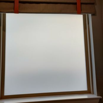 Mirage Window Film - Bathroom window after frost window application by Mirage Window Film - Home Window Tinting Near Me Mirage Window Film - Bathroom window after frost window application by Mirage Window Film - Home Window Tinting Near Me