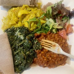 Veggie combo plate only at 10.99 - Great portion!! Veggie combo plate only at 10.99 - Great portion!!