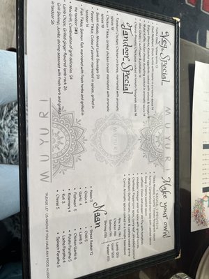 Menu photo 1 Muyuri Indian Bistro Waterbury, CT