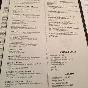 Morrison - Menu - Gastropubs Near Me - Los Angeles, California Morrison - Menu - Gastropubs Near Me - Los Angeles, California