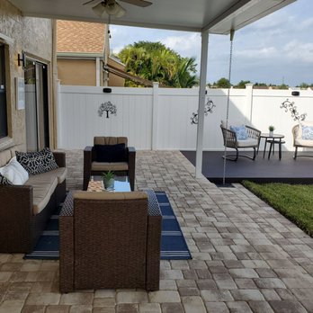 Pavers America - A comfortable seating area to enjoy the view and relax during the day and night! - Masonry/Concrete Near Me Pavers America - A comfortable seating area to enjoy the view and relax during the day and night! - Masonry/Concrete Near Me