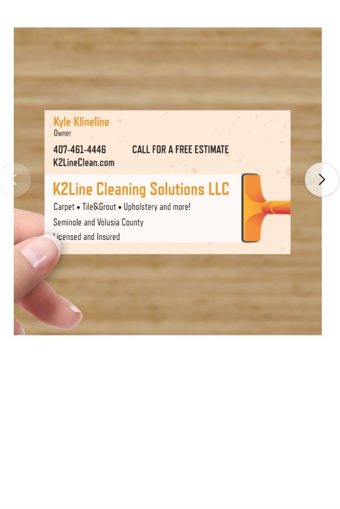 K2LINE CLEANING SOLUTIONS Request a Quote Deltona, Florida Carpet