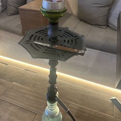 L'Antique Cafe & Hookah Lounge - Hookah with lotus head