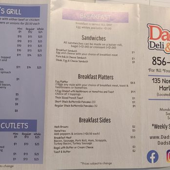 Dad's Deli & Catering - Delis Near Me - Marlton, New Jersey Dad's Deli & Catering - Delis Near Me - Marlton, New Jersey